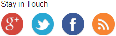 Social Media Buttons in der Sidebar