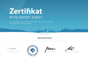 Ryte Expert Zertifizierung - Dominik Graser